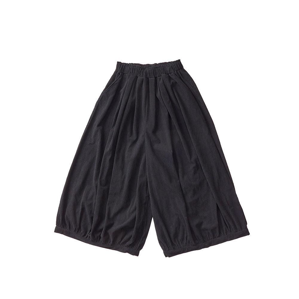 コーデュロイ コクーンパンツ